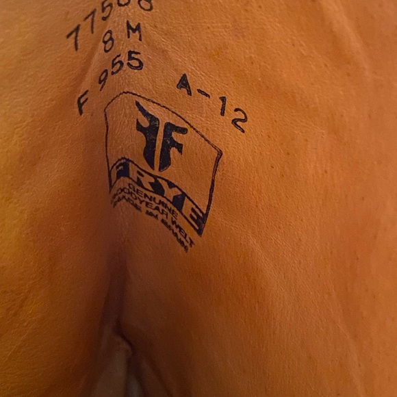 Frye Women's Black Tall Riding Leather Boots Size 8 - Picture 7 of 9